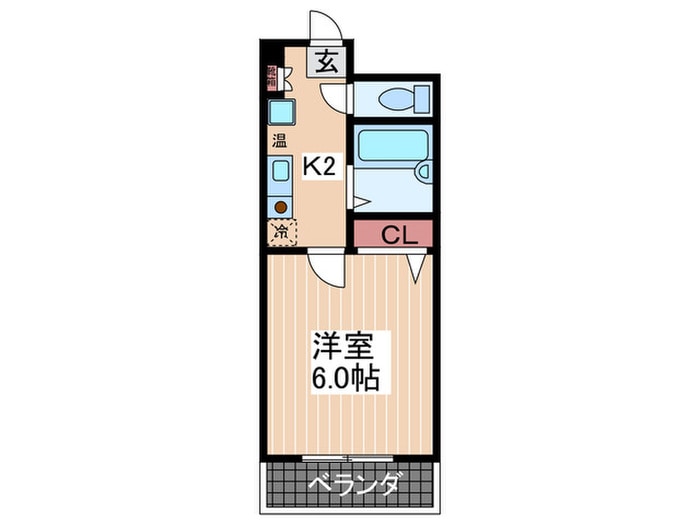 間取り図 カーサ南堀川