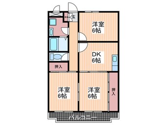 間取図 ニューマリッチ沖本