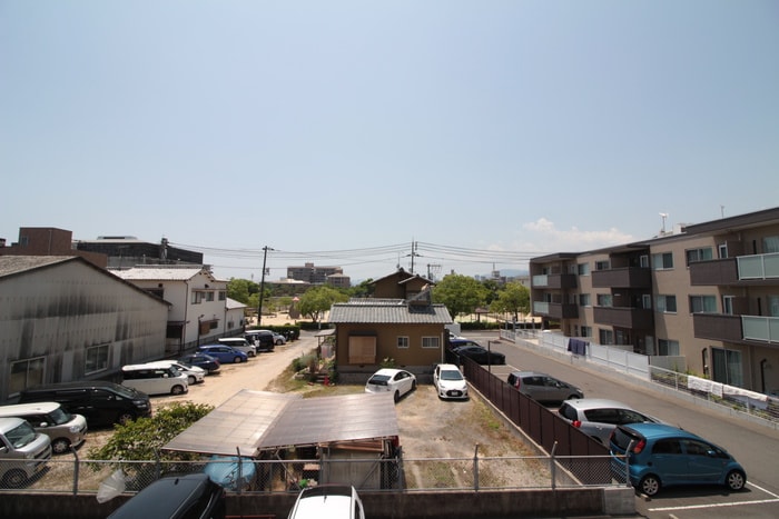室内からの展望 ドミトリー庚午弐番館