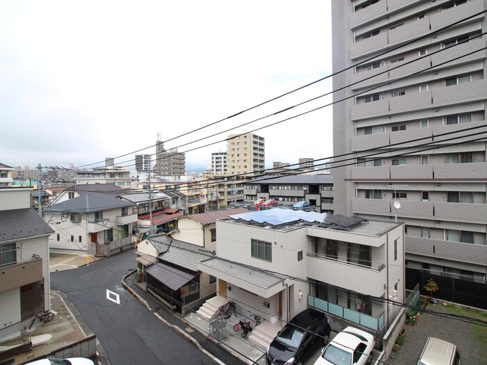 室内からの展望 コーポなかの　３