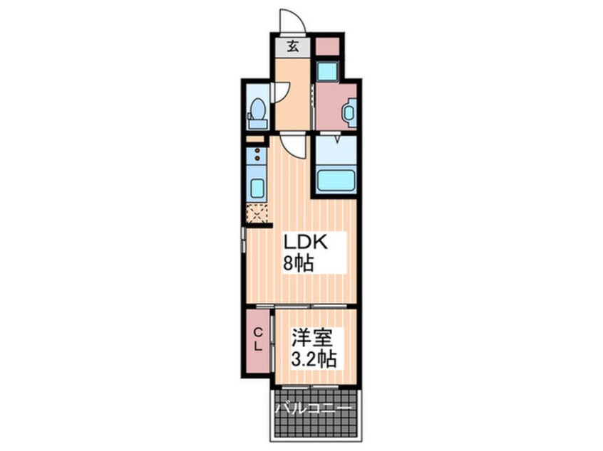 間取図 Live Casa土橋