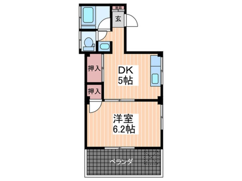 間取図 新田ビル