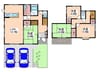 永原100-73戸建 4LDKの間取り