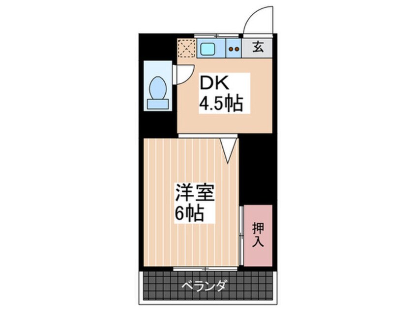 間取図 沖美荘