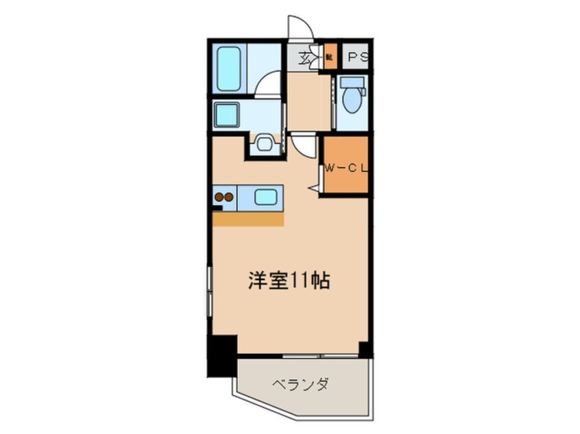 間取図 KDXレジデンス舟入幸町