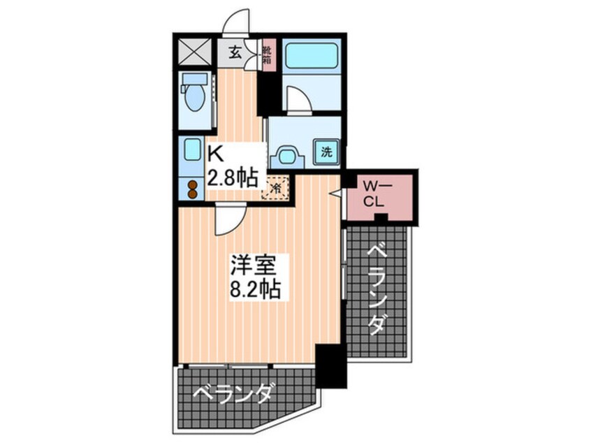 間取図 KDXレジデンス舟入幸町