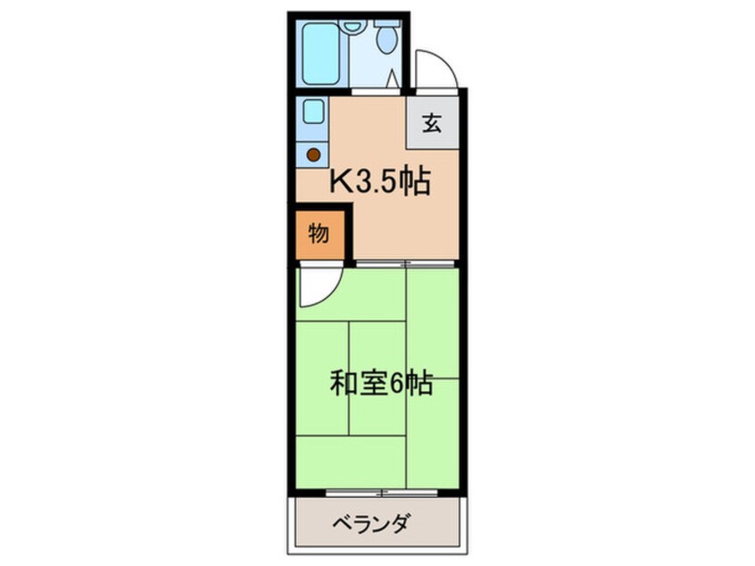 間取図 マスノコーポ