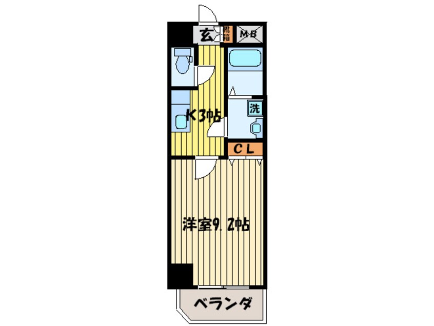 間取図 ENISHU己斐本町