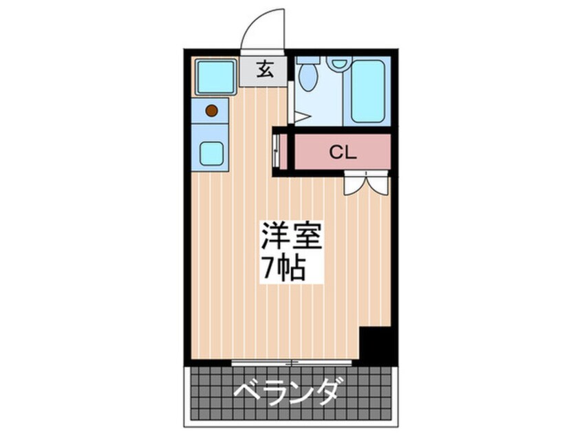 間取図 アンシャンテ住吉