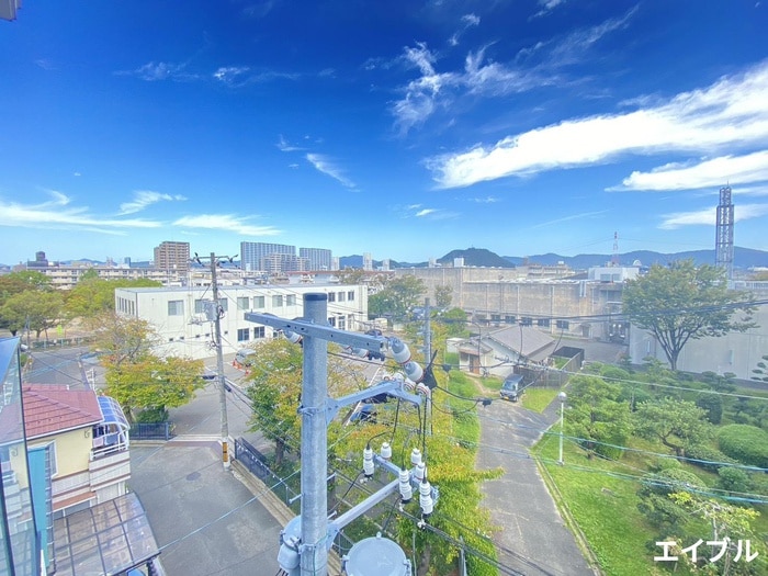 室内からの展望 S-RESIDENCE宇品5丁目Ⅰ