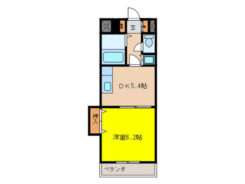 間取図 リバーサイド堺町