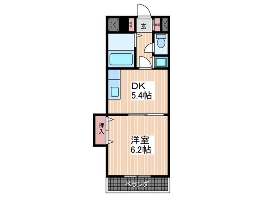 間取図 リバーサイド堺町