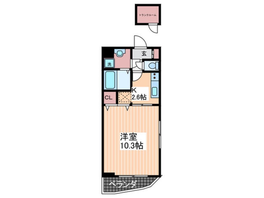 間取図 プロヴァンス十日市