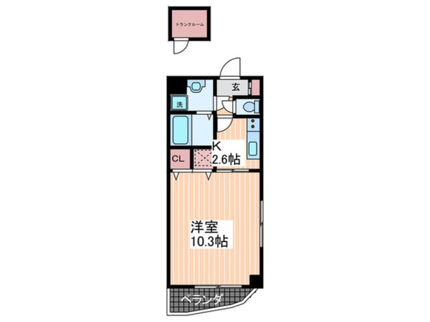 間取図 プロヴァンス十日市