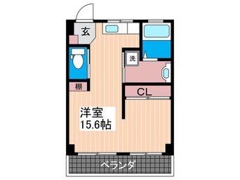 間取図 第１渡部ビル