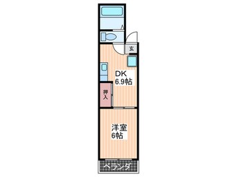 間取図 シャンポール河野