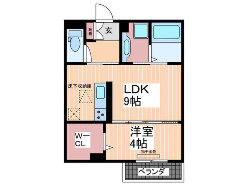 間取図 アルタ・マール