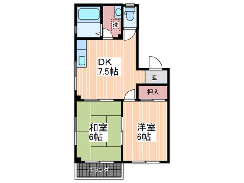 間取図 堀江ビル