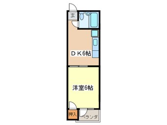 間取図 サンライズ小谷ビル