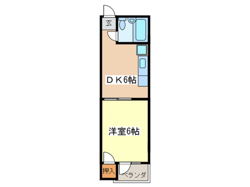 間取図 サンライズ小谷ビル