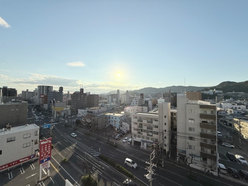 室内からの展望 第２倉本ビル