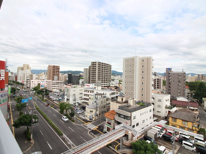 室内からの展望 ﾚｰﾍﾞﾝ広島中広通りTHE RESIDENCE