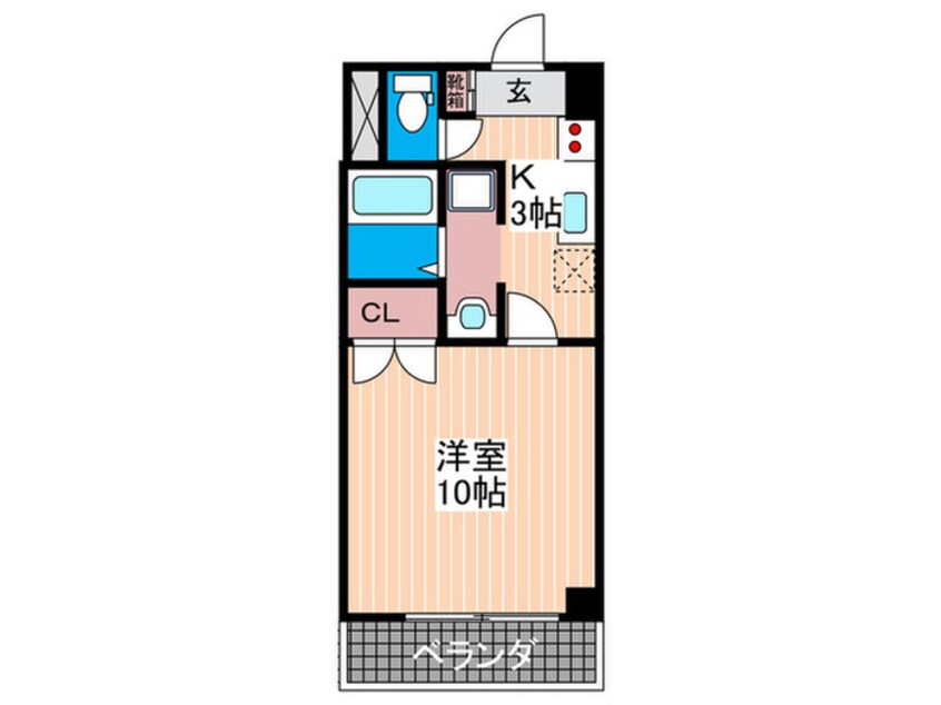 間取図 S-FORT中広通り