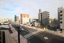 室内からの展望 S-FORT中広通り