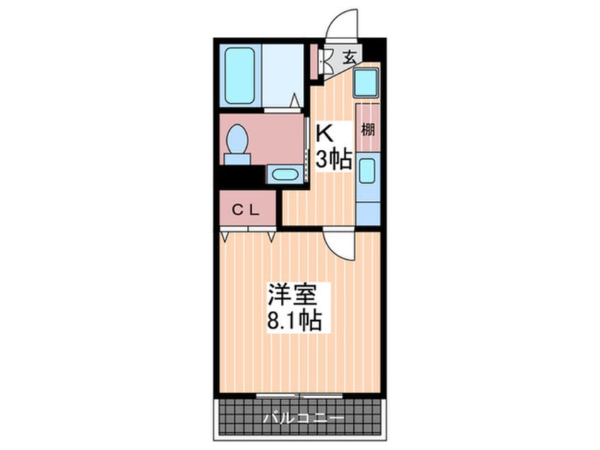 間取図 カサグランデⅡ