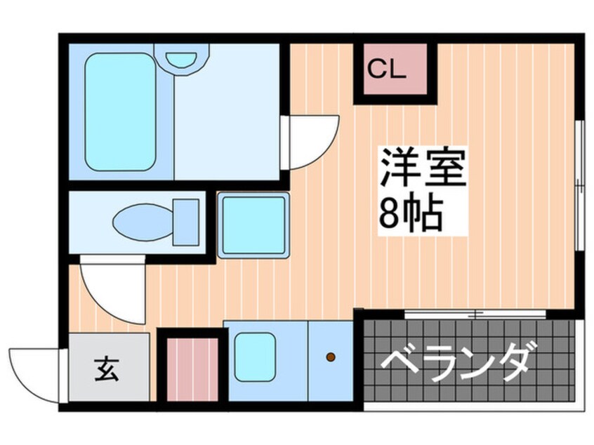 間取図 住吉町９１１ビル