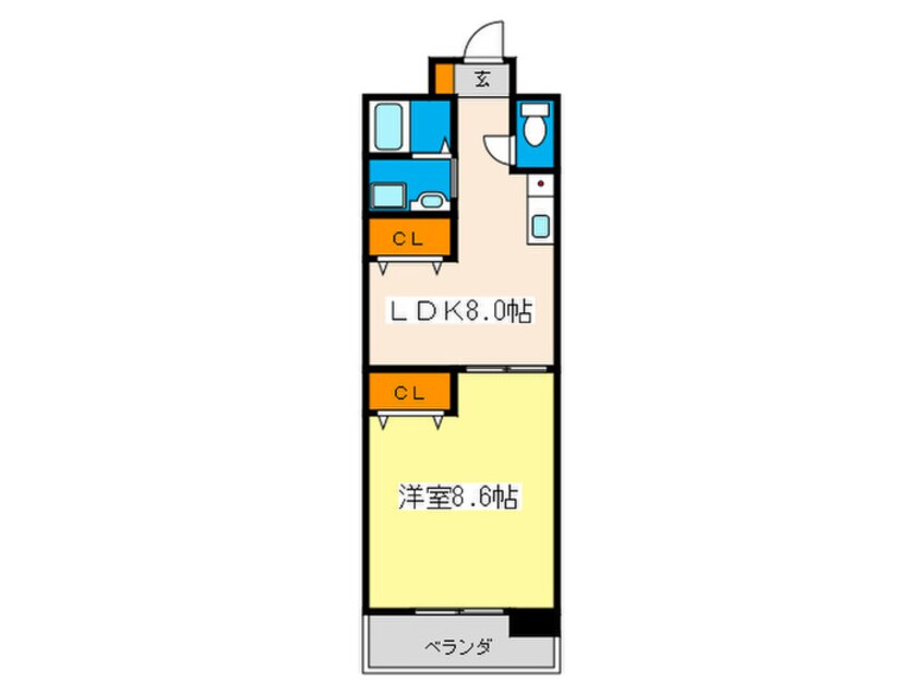 間取図 房尾本店横川橋ビル