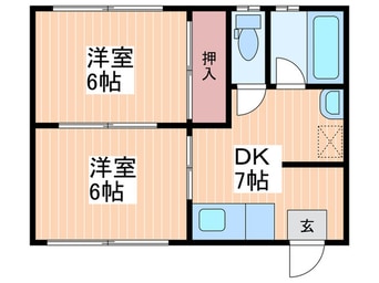 間取図 岩田ビル