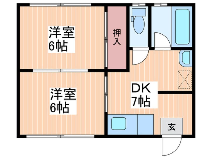 間取図 岩田ビル