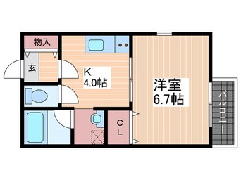 間取図 RIDERE廿日市