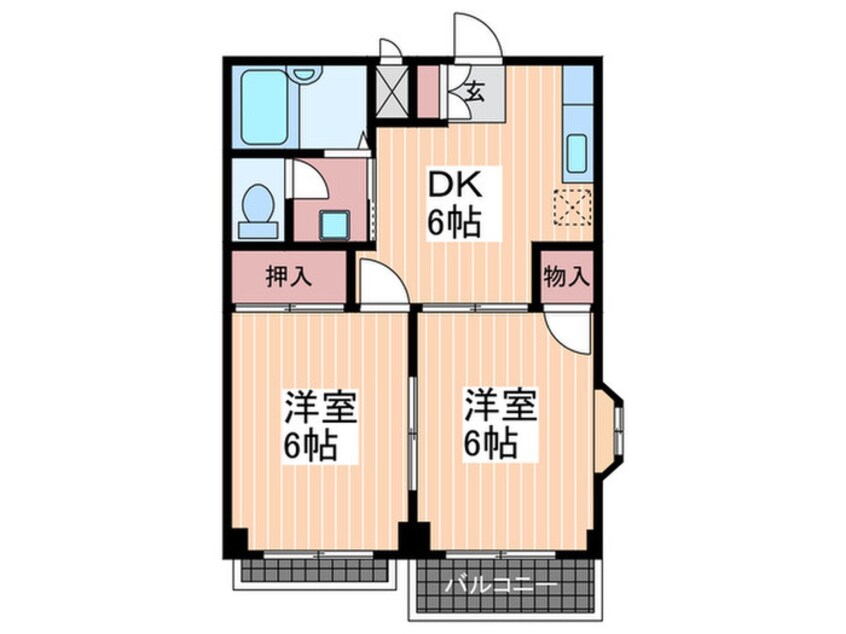 間取図 エルディム金山