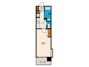 間取図 ベルパッソ横川