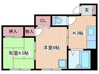 間取図 エオス富士見町