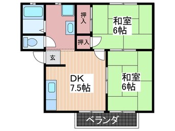 間取図 パナハイツ東雲