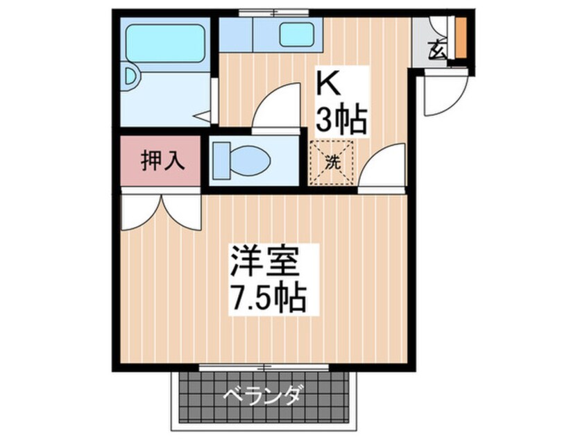 間取図 フレグランス己斐