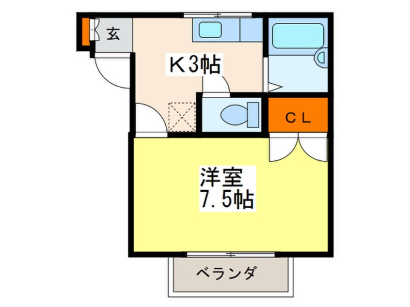 間取図 フレグランス己斐