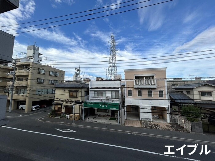 室内からの展望 蘭ビル