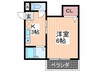 祇園ＳＫビル 1Kの間取り
