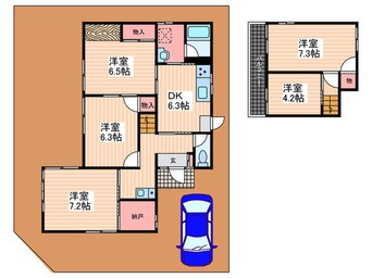 間取図 永原戸建１０－１３４