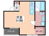 池田ビル 1Rの間取り
