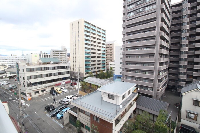 室内からの展望 エルム三篠