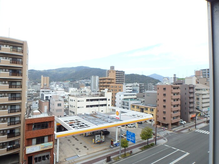 室内からの展望 日野ビル