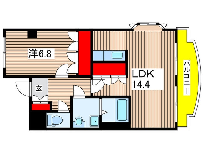 間取り図 プロニティ東建