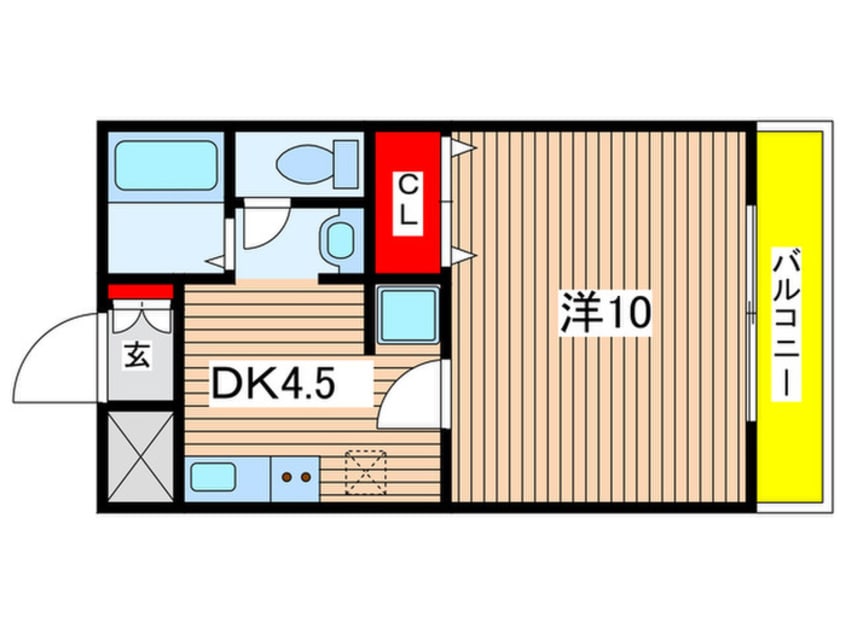 間取図 フリックコートＳＹＯ