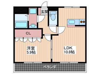 間取図 ディアコ－ト