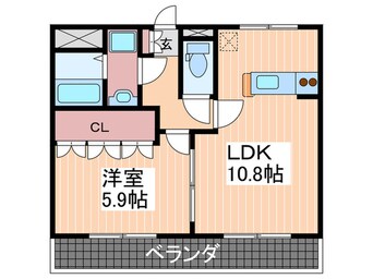 間取図 ディアコ－ト